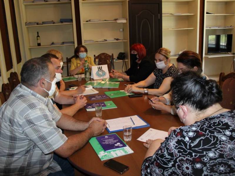 ცაგერის მუნიციპალიტეტის საკრებულოში, გენდერული თანასწორობის საბჭოს წევრებთან ფონდი...